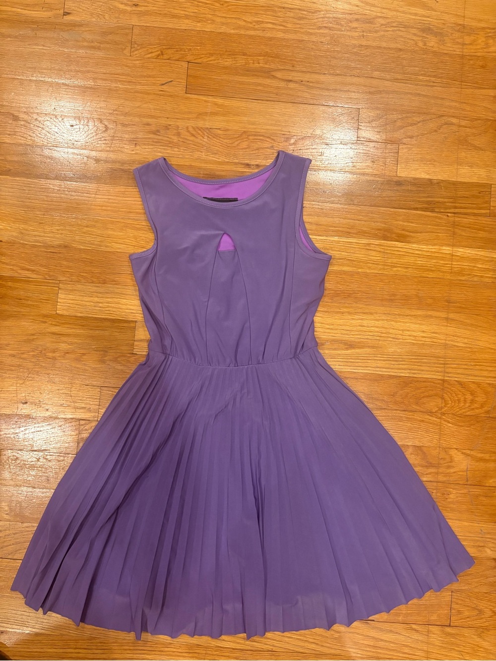 Un Deux Trois skater style tween/junior purple dress